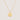 Velvet Moon Astra Constellation Necklace in gold featuring the Cancer star constellation design.
