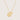 Velvet Moon Astra Constellation + Initial Necklace in gold featuring the Gemini star constellation and a personalized initial charm.